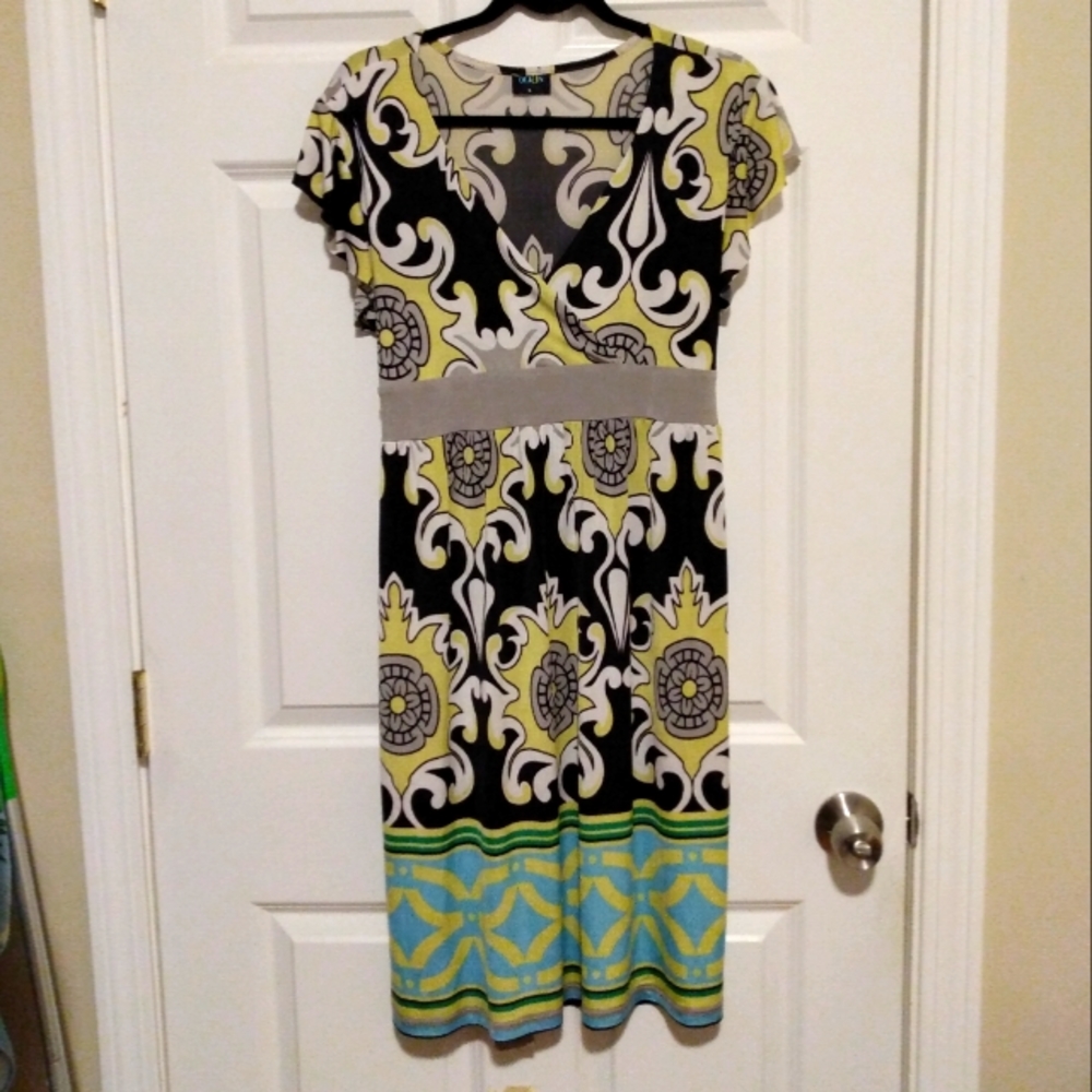 Olian polyester and spandex Maturnity dress XL